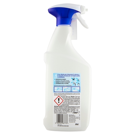 Viakal Detersivo Anticalcare Bagno e Cucina Classico Spray 720 ml